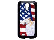 USA American Flag with Borzoi Cell Phone Cover GALAXY S4