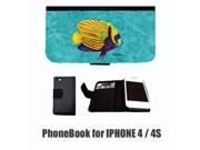 Tropical Fish Cell Phonebook Cell Phone case Cover for IPHONE 4 or 4S 8674