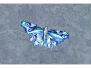 Butterfly on Gray Fabric Placemat