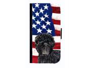 USA American Flag with Affenpinscher Cell Phone case Cover for IPHONE 4 or 4S