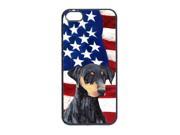 USA American Flag with Doberman Cell Phone Cover IPHONE 4