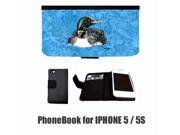 Bird Loon Cell Phonebook Cell Phone case Cover for IPHONE 5 or 5S 8717