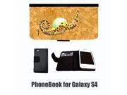 Seahorse Male on gold Cell Phonebook Cell Phone case Cover for GALAXY 4S 8640