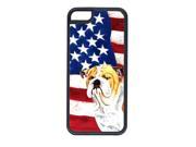 USA American Flag with Bulldog English Cell Phone Cover IPHONE 5C