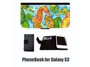 Seahorse Cell Phonebook Cell Phone case Cover for GALAXY S3 8546