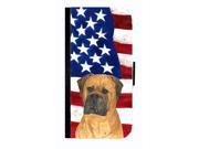 USA American Flag with Bullmastiff Cell Phonebook Cell Phone case Cover for GALAXY S3