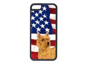 USA American Flag with Norwich Terrier Cell Phone Cover IPHONE 5C
