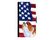 USA American Flag with English Toy Spaiel USA Cell Phone case Cover for GALAXY S3