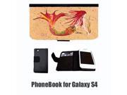 Mermaid Red Headed Mermaid Cell Phonebook Cell Phone case Cover for GALAXY 4S 8339