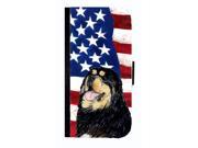 USA American Flag with Tibetan Mastiff Cell Phone case Cover for IPHONE 5 or 5S