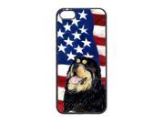 USA American Flag with Tibetan Mastiff Cell Phone Cover IPHONE 4