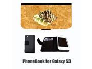 Shells on gold Cell Phonebook Cell Phone case Cover for GALAXY S3 8658