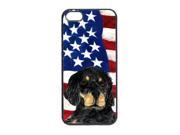 USA American Flag with Gordon Setter Cell Phone Cover IPHONE 4