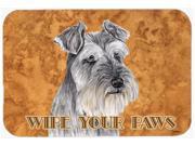 Schnauzer Kitchen or Bath Mat 20x30