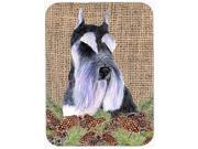 Schnauzer Glass Cutting Board Large