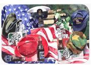 Barq s and Armed Forces Glass Cutting Board Large