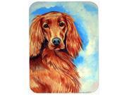 Irish Setter Glass Cutting Board Large