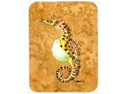 Seahorse Glass Cutting Board Large