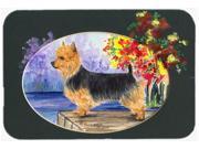 Australian Terrier Glass Cutting Board Large