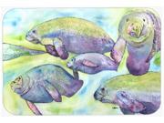 Manatee Glass Cutting Board Large