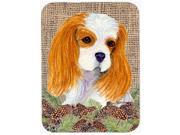 Cavalier Spaniel Glass Cutting Board Large