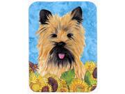 Cairn Terrier Glass Cutting Board Large