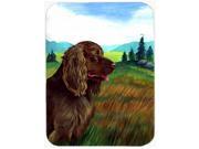 Sussex Spaniel Glass Cutting Board Large