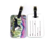 Pair of 2 Bernese Mountain Dog Luggage Tags