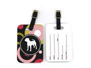 Pair of 2 Pit Bull Luggage Tags