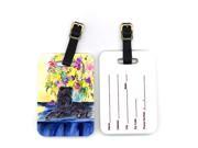 Pair of 2 Affenpinscher Luggage Tags