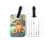 Pair of 2 Chow Chow Momma s Love Luggage Tags