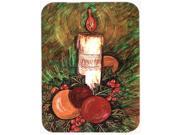 Chirstmas by Candlelight Glass Cutting Board Large