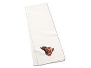 Black and Orange Butterfly Table Runner 8858TR72