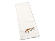 Red Fish Table Runner 8489TR72