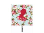 Octopus Shabby Chic Blue Roses Leash or Key Holder BB1098