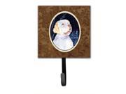 Starry Night Clumber Spaniel Leash Holder or Key Hook