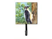 Bird Downy Woodpecker Leash or Key Holder