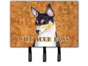 Toy Fox Terrier Wipe your Paws Leash or Key Holder