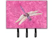 Dragonfly on Pink Leash or Key Holder