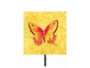 Butterfly on Yellow Leash or Key Holder
