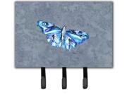 Butterfly on Gray Leash or Key Holder