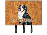Bernese Mountain Dog Wipe your Paws Leash or Key Holder