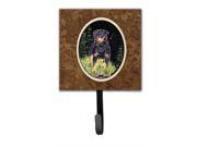 Starry Night Rottweiler Leash Holder or Key Hook