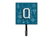 Letter Q Sea Doodles Initial Alphabet Leash or Key Holder CJ2014 QSH4