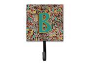 Letter B Retro Tribal Alphabet Initial Leash or Key Holder CJ2013 BSH4