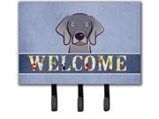 Weimaraner Welcome Leash or Key Holder BB1417TH68