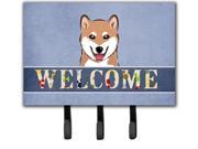 Shiba Inu Welcome Leash or Key Holder BB1411TH68