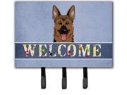 German Shepherd Welcome Leash or Key Holder BB1397TH68