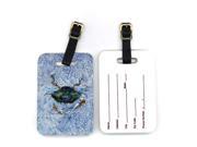 Pair of Crab Luggage Tags