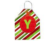 Christmas Oranment Holiday Initial Letter Y Apron CJ1039 YAPRON